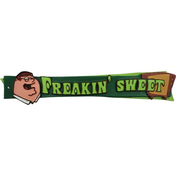 Peter Griffin from Family Guy - Freakin Sweet - Flat Tray Style Incense Burner - Picture 1 of 3